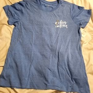 NWT DOG MOM SHORT SLEEVE T SHIRT SIZE LARGE